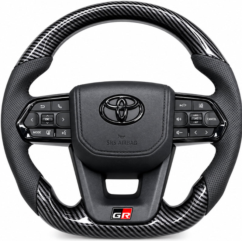 Toyota GR Style Carbon Fibre Sports Steering Wheel