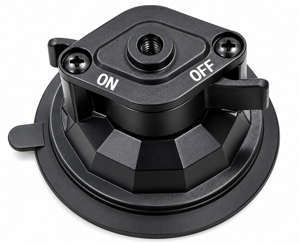 15W Fast Wireless Charging Magnetic Car Phone Holder – Suction Mount
