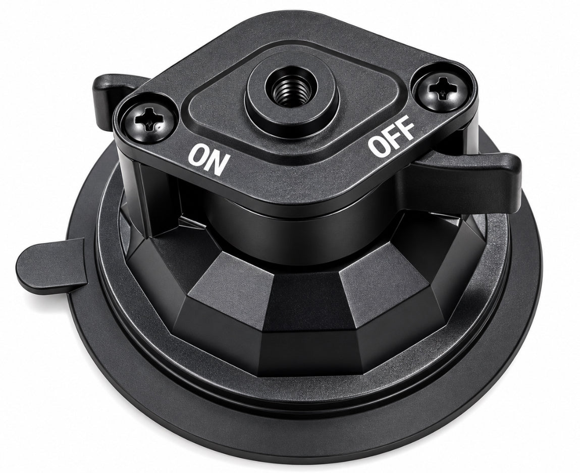 15W Fast Wireless Charging Magnetic Car Phone Holder – Suction Mount