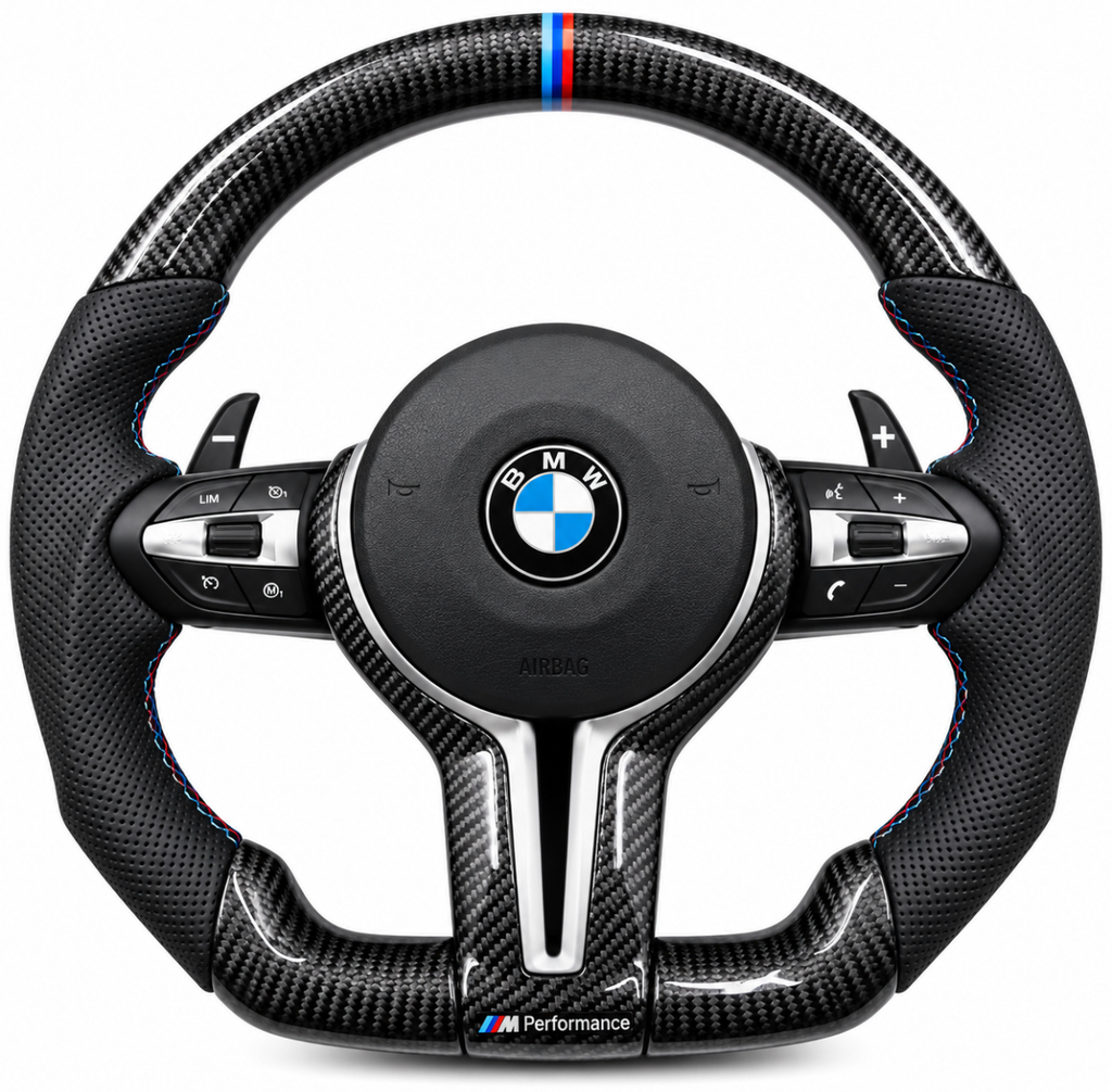 BMW F Series Carbon Fibre Sports Steering Wheel